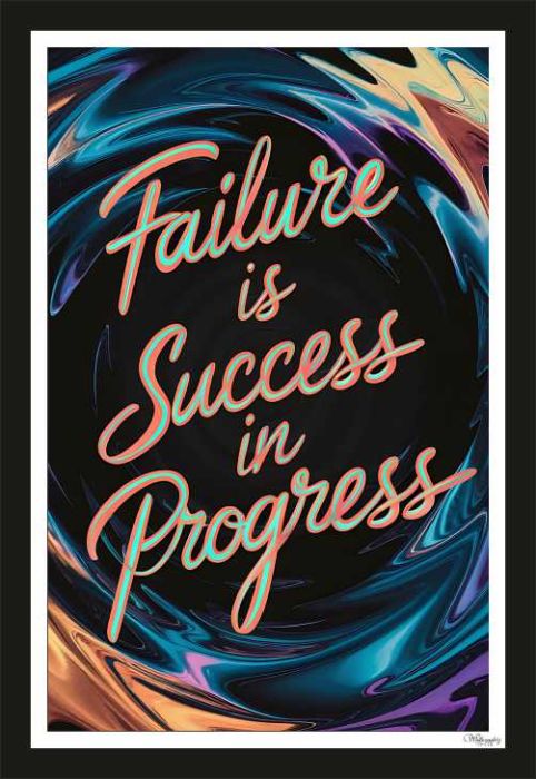 Failure is success in progress