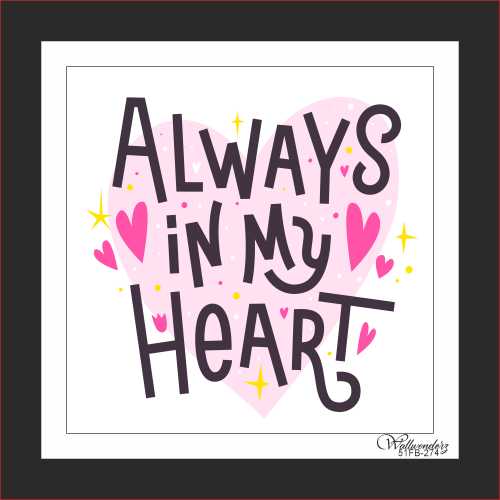 Always in my heart