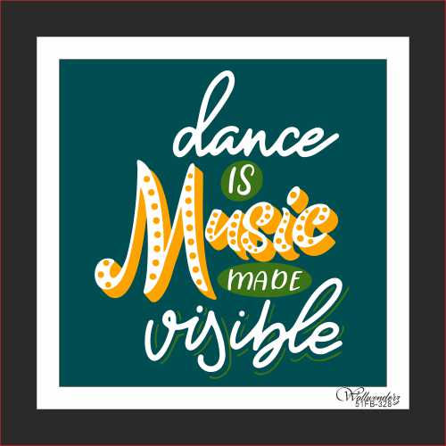 Dance is music made visible