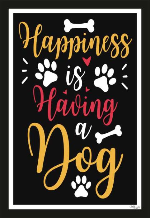 Happiness is having a dog