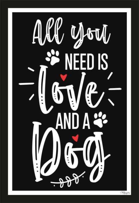 All you need  is love and dog